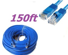 CAT5 CAT5 RJ45 Ethernet LAN Network Patch Cable For PS XBox Internet Router Blue picture