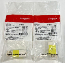 Legrand High Density Jack CAT6A Clarity T568A/B HDJ6A (2-Pack) picture