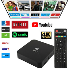 Ultra HD FAST 4K Android TV Box Wi-Fi Quad Core 64Bit Smart Media Player picture