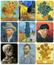 Van Gogh Famous Painting ~ Mouse Pad / Mousepad ~ Starry Night Art Lover Gift picture