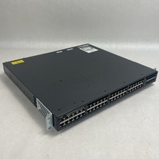Cisco WS-C3650-48PS-S V02 Tested & Reset 1X PSU picture