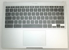 Genuine Google Chromebook Pixel C1501W Palmrest with Keyboard + Battery picture