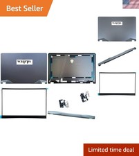 New Replacement Laptop LCD Cover Back Rear Top Lid Front Screen Bezel Hinges ... picture