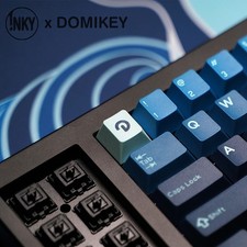 Domikey x iNKY Silent Sea cherry profile tripleshot keycaps picture