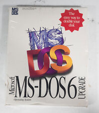 Vintage Microsoft MS-DOS 6 Upgrade  NOS NEW  ST931 picture
