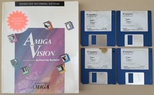 Amiga Vision v1.31 AmigaVision Authoring Software for Amiga 1200 2000 3000 4000 picture