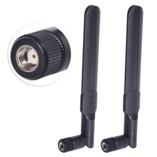 2pcs Bingfu Dual Band WiFi 2.4GHz 5GHz 5.8GHz 8dBi MIMO RP-SMA Male Antenna picture
