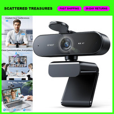 4K HD Webcam for PC, Ultra Clear Video, PDAF Autofocus, Dual Microphones picture