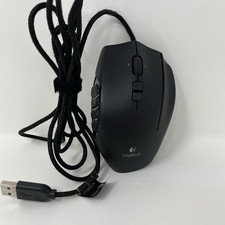 Logitech G600 MMO Gaming Mouse 910-002864 Wired USB Black 20 Buttons picture