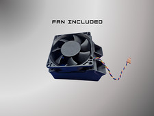 AMD DUAL Mi50 MI60 V340 RADEON GPU Cooling Fan Shroud Accelerator Card 80MM AI picture
