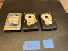 Vintage Western Digital WD3200AAKX, WD3200JB & WD1600JB 3.5