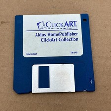 Vintage ClickArt ALDUS HomePublisher Image Collection Software for Macintosh picture
