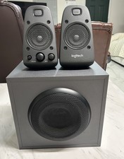 Logitech Z625 THX 2.1 Speaker System Subwoofer 200W RMS Optical Input Black picture