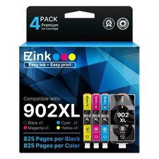 Ez Ink 902Xl Ink Cartridges Combo Pack For Hp Officejet Pro Printers picture