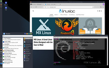 MX Linux 23.4 4gb Usb Key AMD64-for elderly PCs Canada USA PUERTO RICO picture