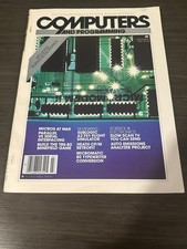 Computers and Programming vintage magazine Heathkit H8 subLogic Flight Simulator picture