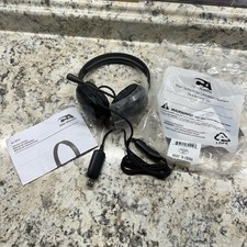 CYBER ACOUSTICS AC-6012 USB Stereo Chat Computer Gaming Headsets w/ Mic picture