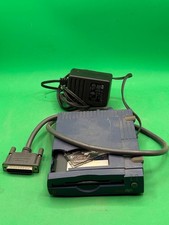 Iomega Zip 100 External Parallel Drive Z100P2 w/ PSU Cable Disk TC picture