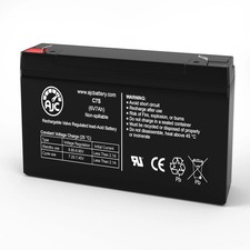 AJC Battery Compatible with Middle Atlantic 500VA UPS-S500R 6V 7Ah UPS Battery picture