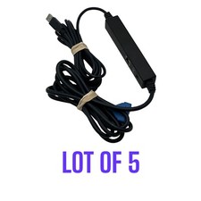 LOT OF 5 Verifone Blue Mx USB Cable P/N 23741-02-R Mx850 Mx860 Mx870 Mx915 Mx925 picture