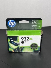 HP - 952XL High Yield Black Ink Cartridge - Genuine New Factory Sealed - 12/2021 picture