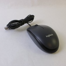 Logitech Grey Black Mouse M-U0026 Untested As Is picture