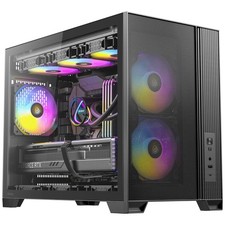 Flux M, 3 x 120 PWM ARGB,3 x 120 PWM Reverse Fans Included, Vertical Airflow ... picture