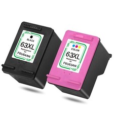63 XL Black Color Ink Cartridge for HP OfficeJet 3830 4650 4652 5222 5258 5255 picture