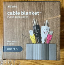 Cable Blanket Grey/5ft Peel Stick & Cover Safety First 🔥🔥🔥Low Profile UTWire picture