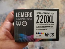 LEMERO Remanufactured Ink Cartridges Replacement for Epson 220XL picture