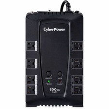 CyberPower CP800AVR 800 VA/ 450 W Line Interactive Simulated Sine Wave AVR UPS picture