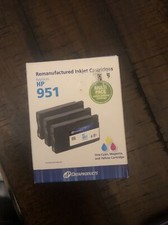 Color Ink Cartridges Cyan/Magenta/Yellow for HP 951 By Dataproducts Brand New picture