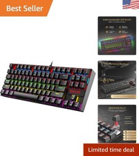 K552 RGB Mechanical Gaming Keyboard: Compact TKL with Hot-Swappable Red Switch picture