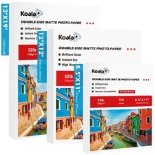 Lot Koala 32lb Double Sided Photo Paper Matte 8.5x11 13x19 12x12 Inkjet Printers picture