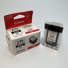 Canon PG-275XL Black & CL-276XL Color Ink Cartridges Lot of 2 Genuine Canon Ink picture