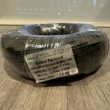 Jeirdus Outdoor Patchcord LCPC-LCPC 150m Multi-Mode Optical Fiber Cable Black picture