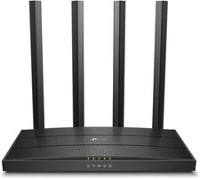 TP Link Archer A6 V3 AC1200 Dual Band Router 1200Mbps Gigabit WiFi 4 Antennas picture