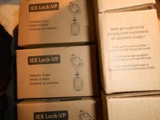 LOT OF 6 BOXES OF 12  IEX LOCK-VP   V-LOCK C-14 ADAPTERS picture