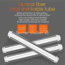 Double Needle Fiber Heat Shrinkable Tube 60mm FTTH Splice Protection Tube New picture