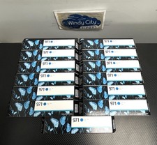 Genuine HP 971 Lot of 13 Cyan Ink - CN622AM - X476dn X576dw X451dn X551dw New picture