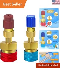 Professional R1234YF to R134A Adapter Kit - Leak-Free High Low Side Connectors picture