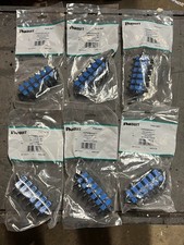 Qty 6 -Panduit FAP6WBUDSCZ Compatible 12 Port SC SM UPC Duplex Adapter - NEW picture