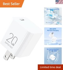 Lightweight 20W USB-C Wall Charger: Compact & Travel-Friendly Fast Charging picture