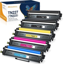 5 Pack TN227 High Yield Toner Cartridge Replacement - NEW (Opened Box) picture