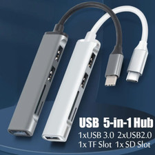 USB 3.0 USB 2.0 TF / SD 5 Port Multi Splitter OTG For Lenovo Aluminum Alloy USB picture