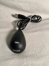 D-LInk Wireless USB Adapter Hub 54Mbps Max Download 43” Cable USB 2.0 picture