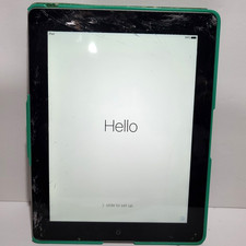 Apple iPad A1458 4th Generation Cracked Screen For Parts Only picture