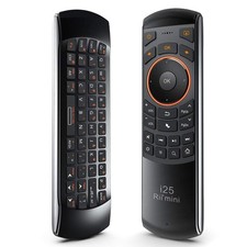 Rii K25 Multifunction Portable 2.4GHz Mini Wireless Fly Mouse Keyboard Black picture