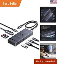 Revodok Pro USB C Hub for Laptop 8 in 1 MacBook Docking Station 4K 60Hz HDMI,... picture