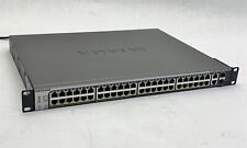 Netgear Prosafe S3300-52X-POE+ 48-Port Gigabit Stackable Network Smart Switch picture